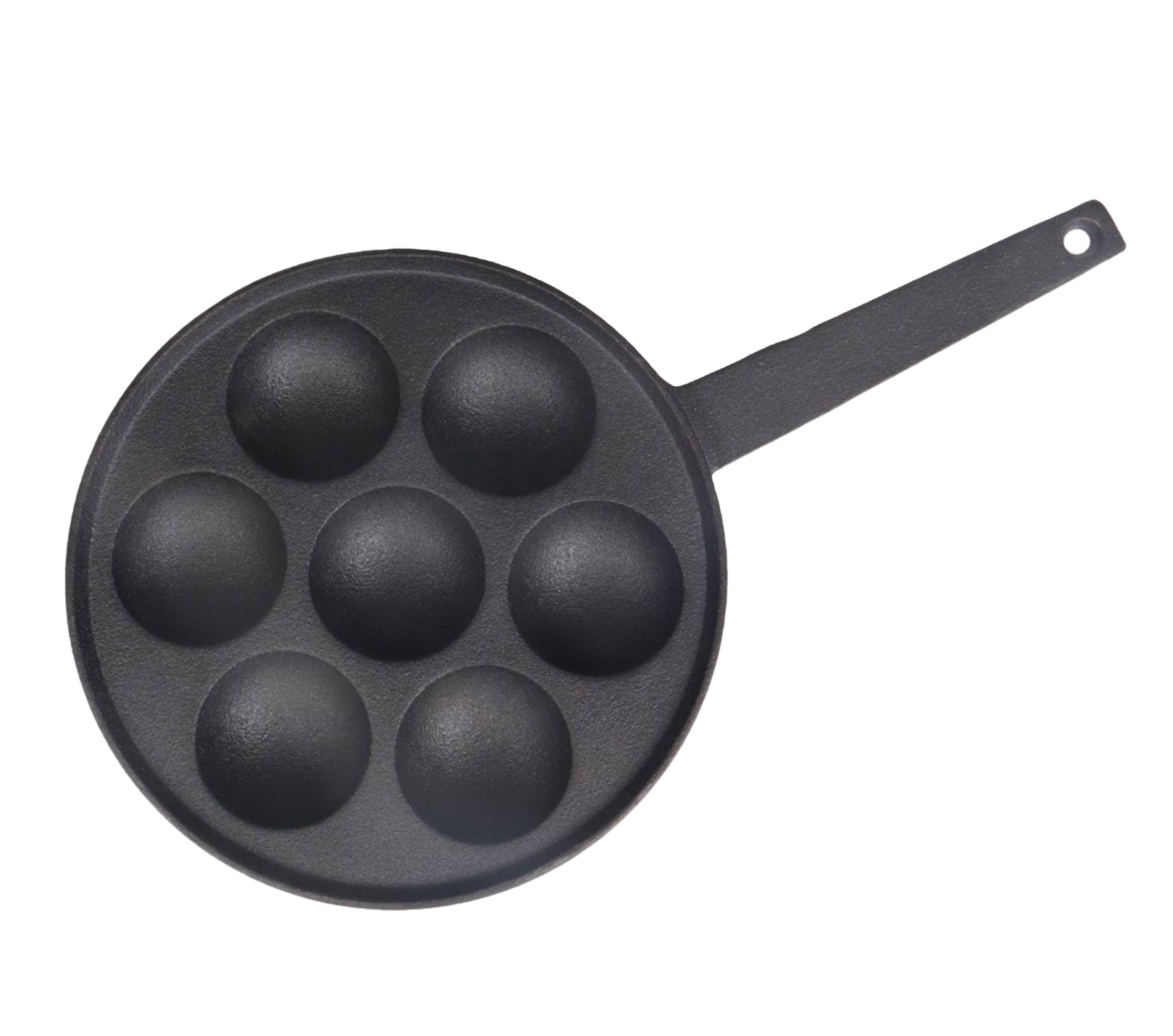 wholesale bakeware oven tray biscuit cast iron baking pan muffins cast iron cookware dishes  with silicone handle