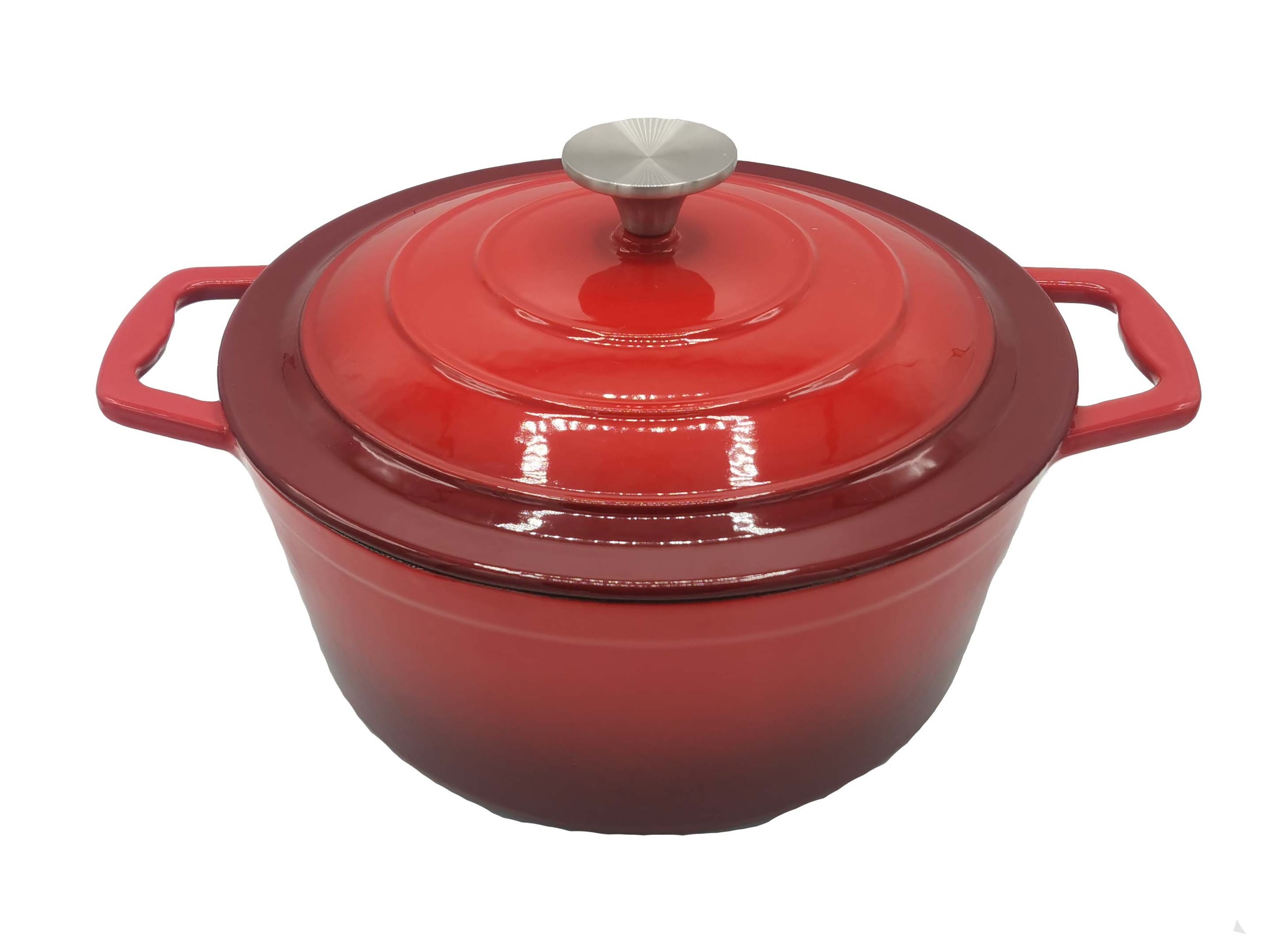 5L Covered Casserole Dish 20cm 24cm Mini Small Cast Iron Enameled Cookware Oval Dutch Cooking Pot With Lid