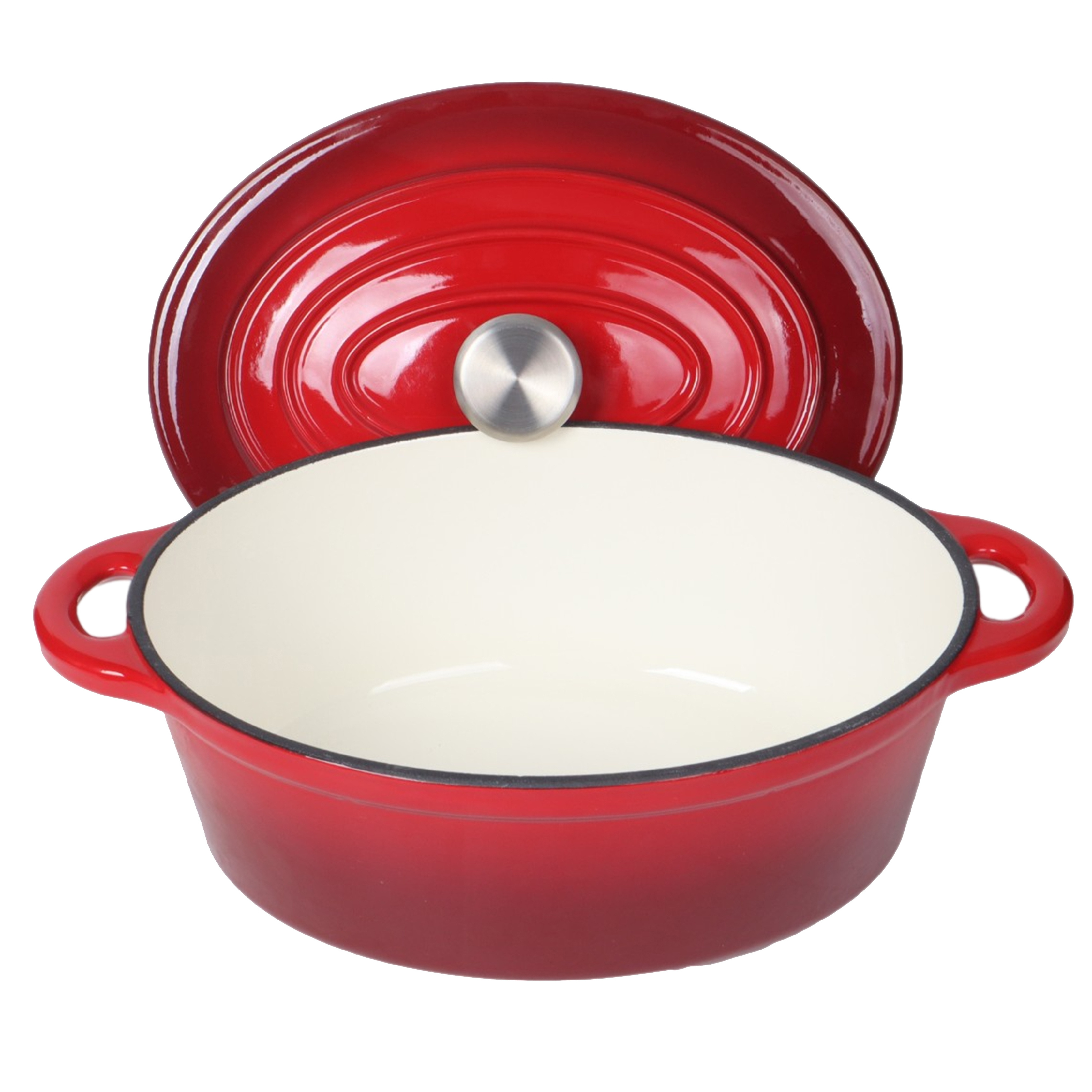 Enamel Casserole Set Big Cooking Pots Cast Iron Dutch Oven Non-stick Kitchen Cookware For Cooking Set