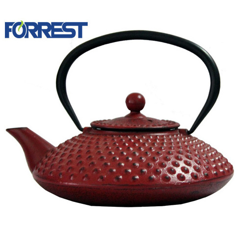 factory wholesale Hot SaleTeapot Cast Iron Palm Restaurant Tea kettle For Drinkware