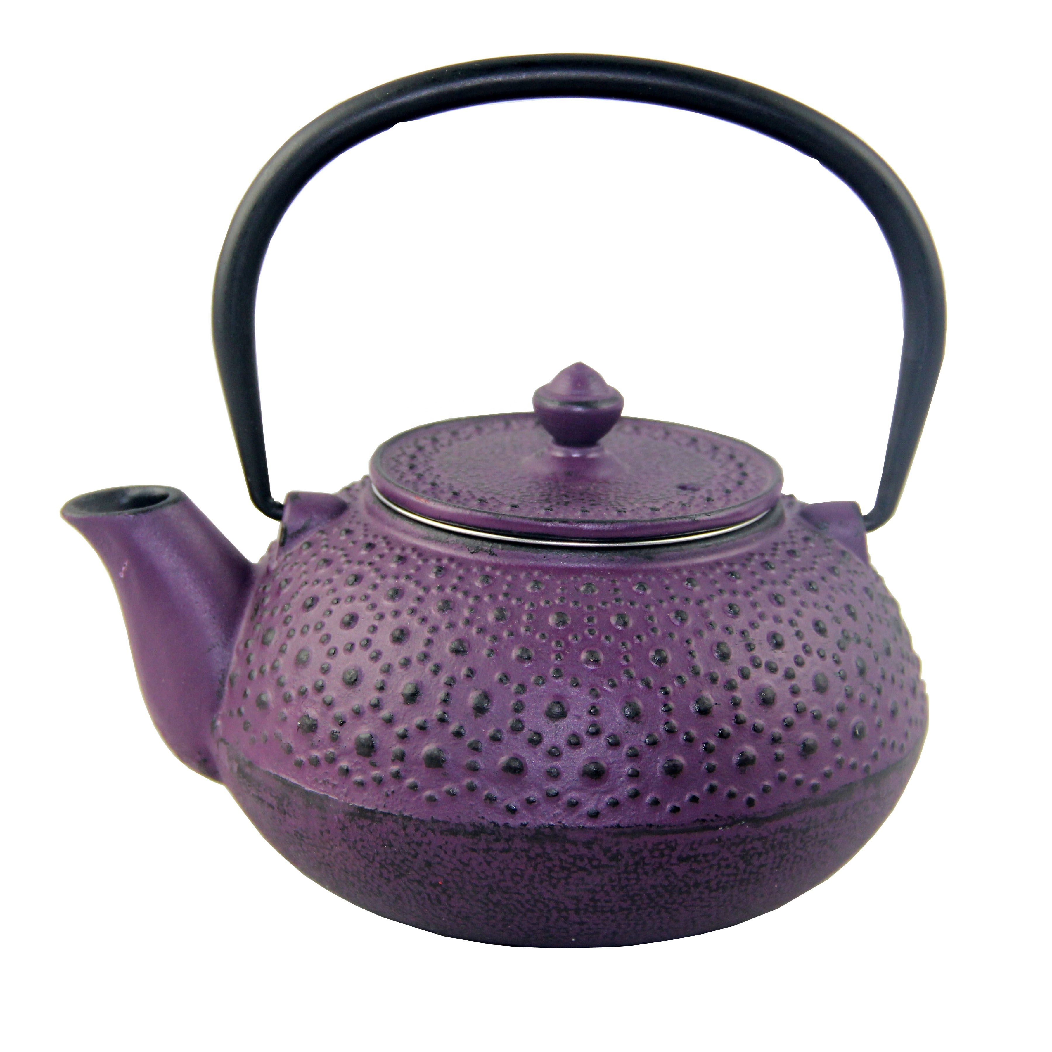 factory sale tea kettle high quality cast iron teapot with stainless steel infuser