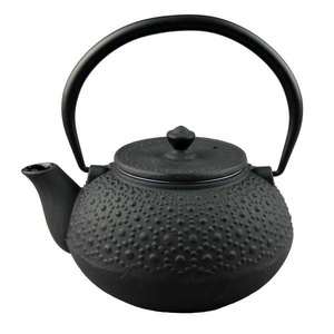 factory sale tea kettle high quality cast iron teapot with stainless steel infuser