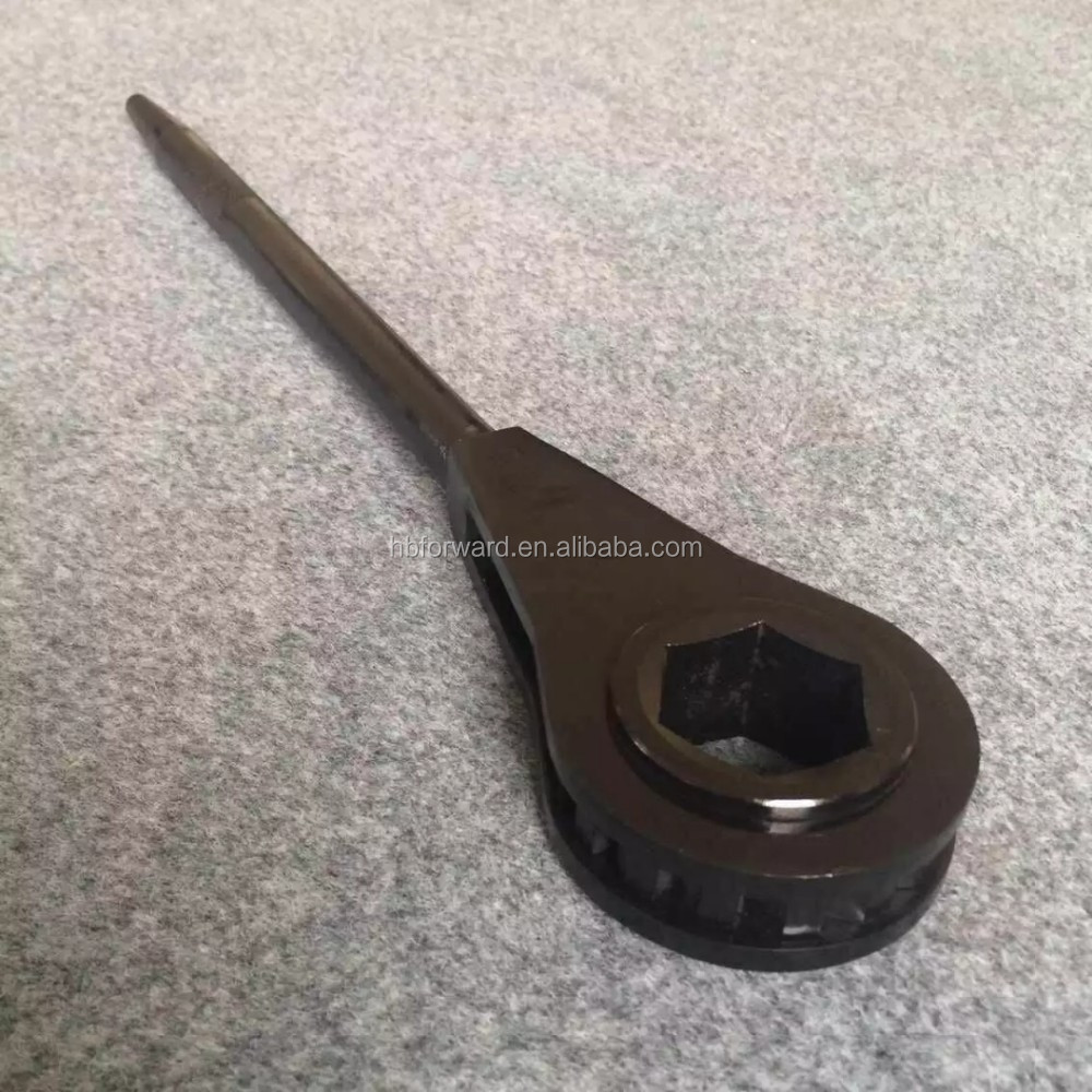 Heavy Duty Spanner Ratchet Square or Hexongal wrench ,24-100mm Carbon steel made in China