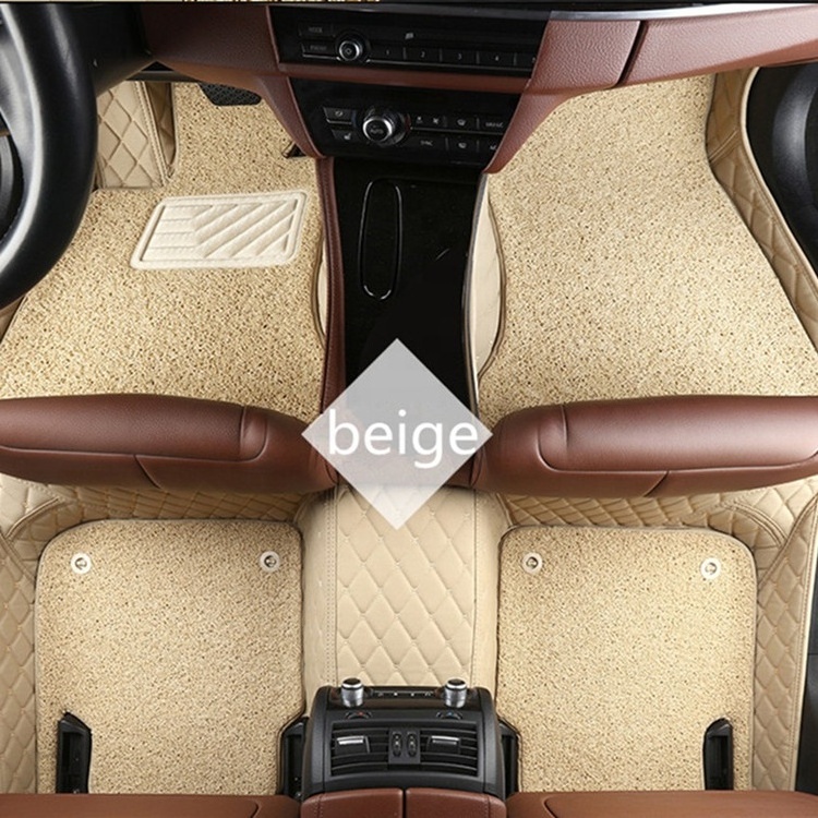 CTWH New And Original Ceramic Super Capacitors Golden Unique Decorative Auto Mat Waterproof 7d Car Floor Mats