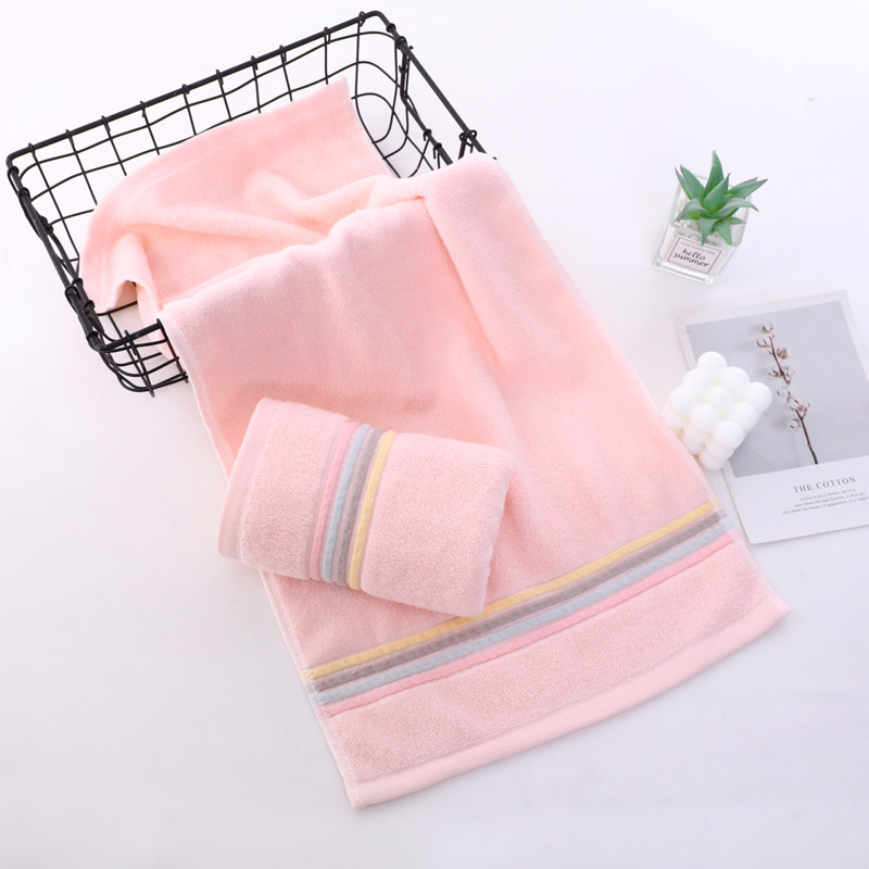 Custom Logo Thick Face bath Towel Wholesale Cotton Soft Bathroom Towel