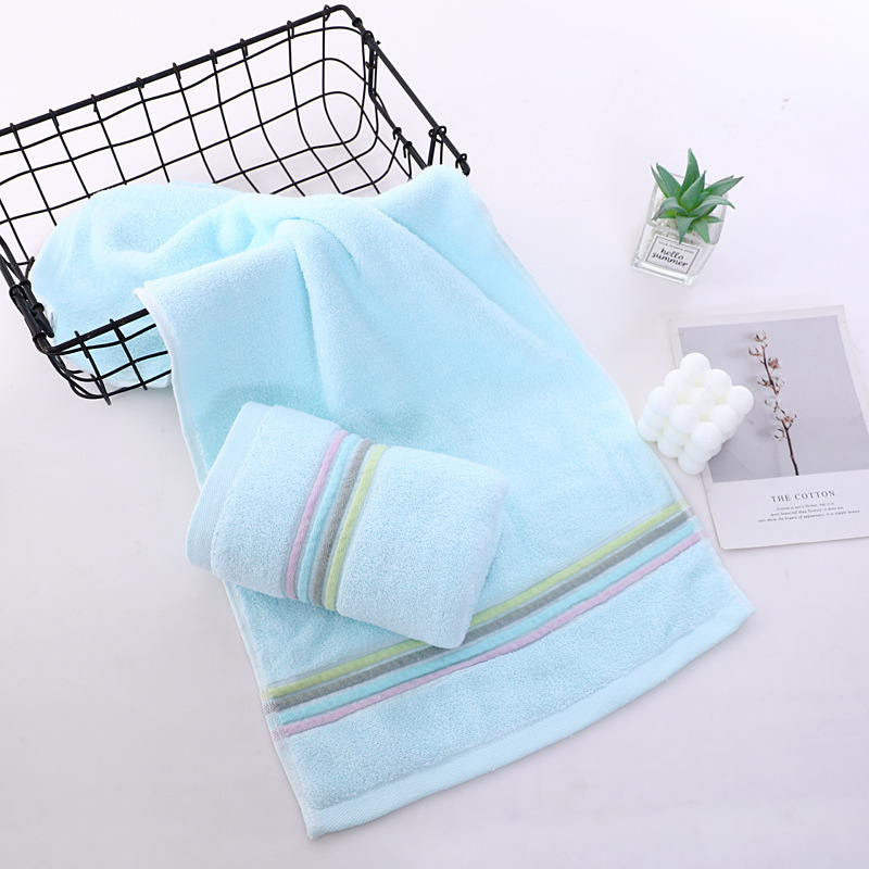 Custom Logo Thick Face bath Towel Wholesale Cotton Soft Bathroom Towel