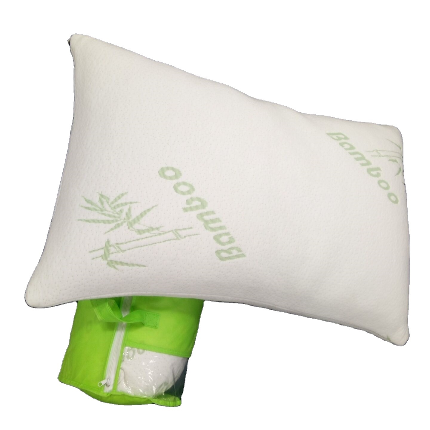 Factory Customize Home Bed Pillow Queen Size Bamboo Rayon Cool Gel Memory Foam Pillows