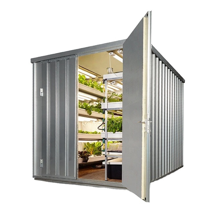 Shipping container farm container greenhouse vertical farming hydroponic growing system smart farm