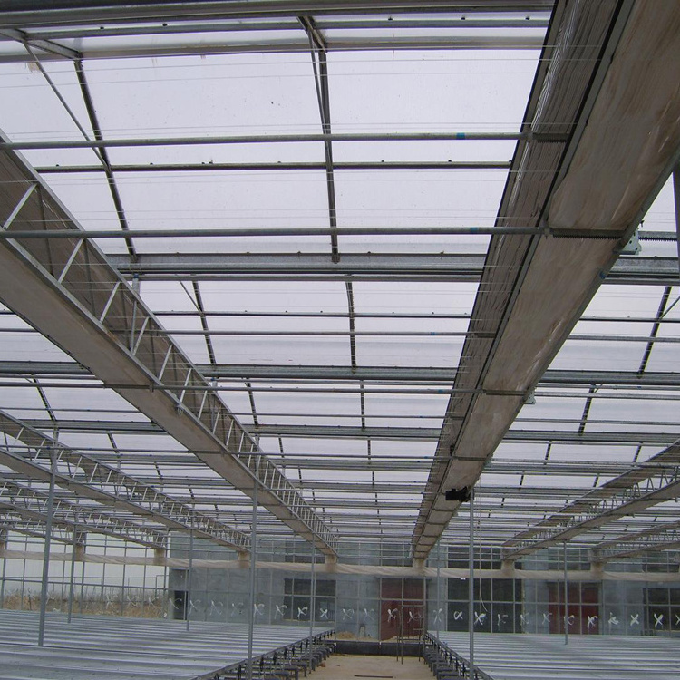 Hot selling Low-cost Multi-span greenhouse Glass external shading system