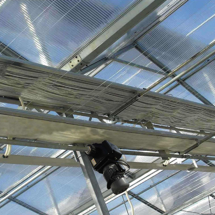 Hot selling Low-cost Multi-span greenhouse Glass external shading system