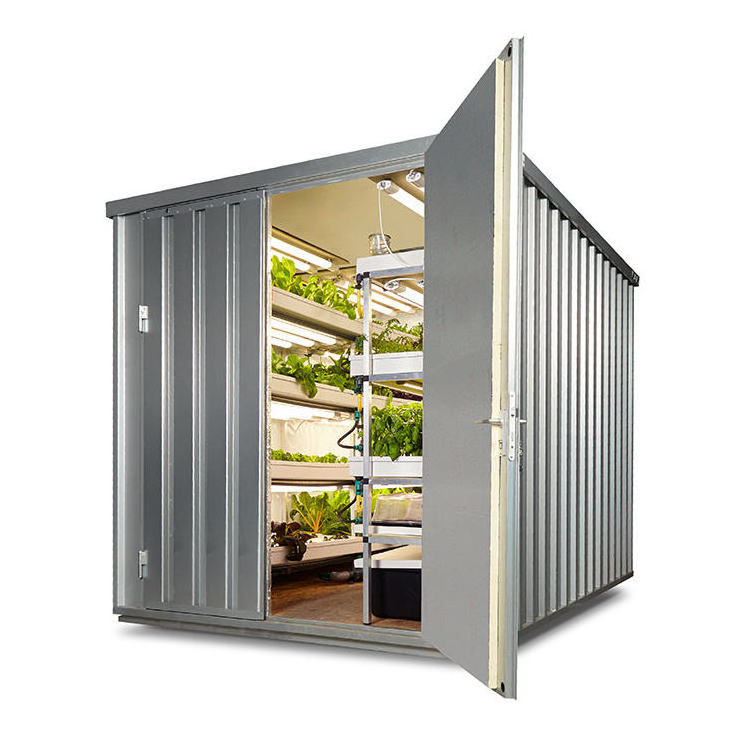 Shipping container farm container greenhouse vertical farming hydroponic growing system smart farm