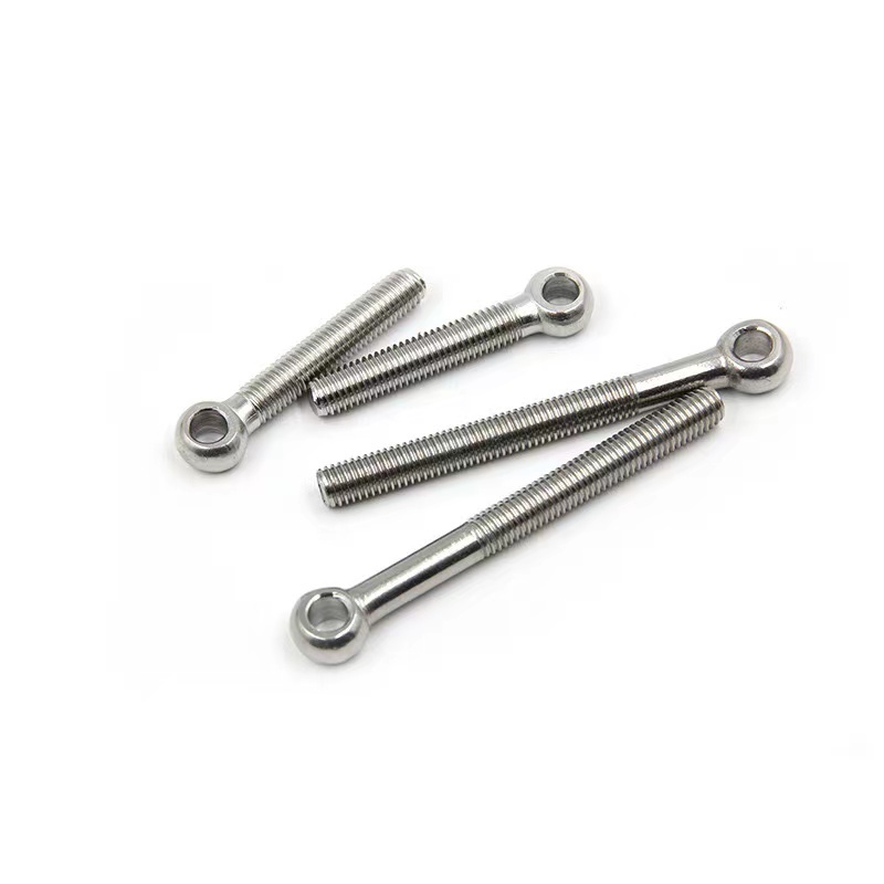 SWING BOLT GRADE 4.8 6.8 8.8 10.9 12.9 HIGH STRENGTH 304 STAINLESS STEEL DOG BOLT 201 EYELET BOLT DIN444