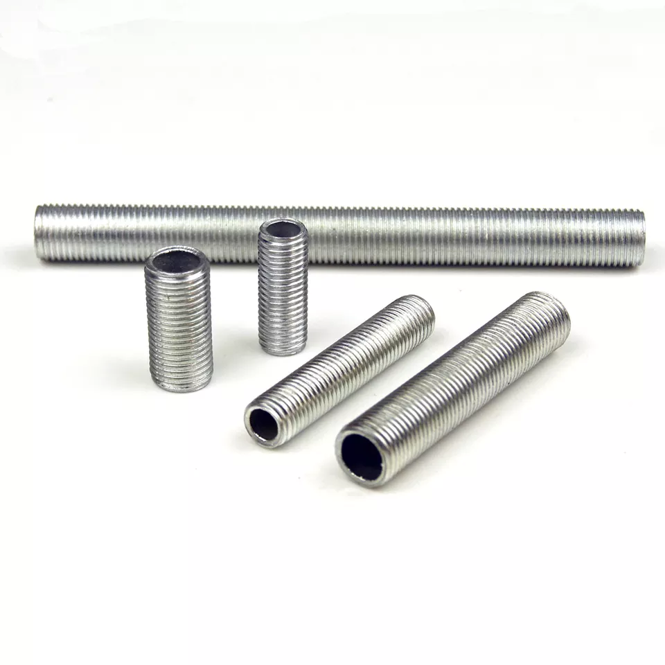 Wholesale M12 M20 Galvanized Steel Hollow Thread Rod DIN975 Full Thread Screw Grade 8.8/10.9/12.9 Threaded Bar