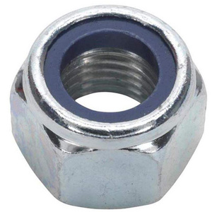 China Whole Sale Carbon Steel Hex Nylon Insert Lock Nuts DIN985 Nylon Locking Nut Hex Self Lock Nut