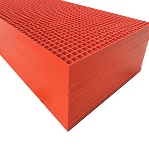 Molded Square Mesh Type Fiberglass Reinforced Plastic Floor Gratings