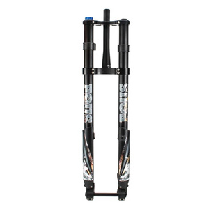 High-quality Bucklos  26/27.5/29" Mountain Suspension Bike Double Crown Bicycle Parts Front Inverted Fork