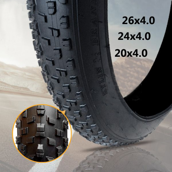 Colored Fat Bike Tire For Sale nylon bicycle tire 26x4 20x3 20x4 fat bike tyre 20-4.0 26-4.0