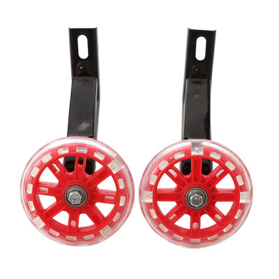 High quality Flashing Kids Children Bike Bicycle Cycling Auxiliary 12 14 16 18 20 inch Training Wheel with Cheap Price