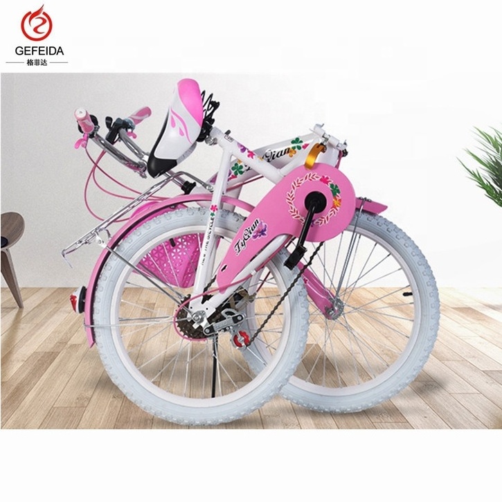 New 12 14 16 18 20 Inch Children's Bicycle For Baby Girls Boys With Basket Training Wheels Ride On Bike For Kids 5-8 Years Old