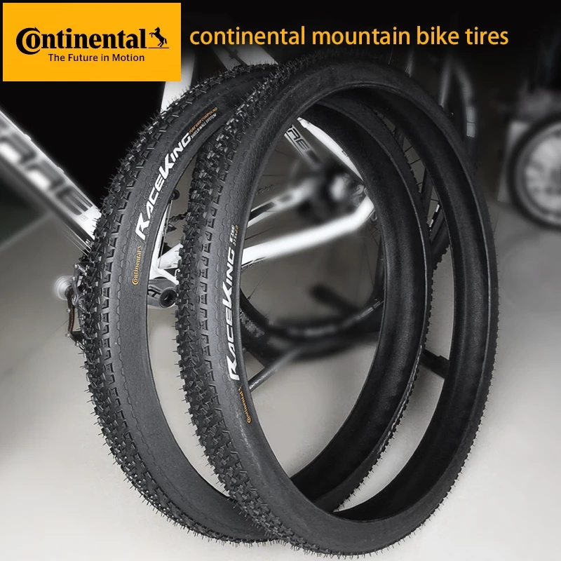 Continental MTB Race King Tire 26/27.5/29 Inch 2.0/2.2 Rim 180TPI Anti-Puncture Bicycle Folding Tire Rubber Inner Tubes Tubeless