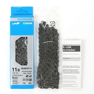 Shimano ULTEGRA DEORE XT HG701-11 Speed Bicycle chain Road MTB 116L Chains with Quick Link Connector for M7000 M8000 5800 6800