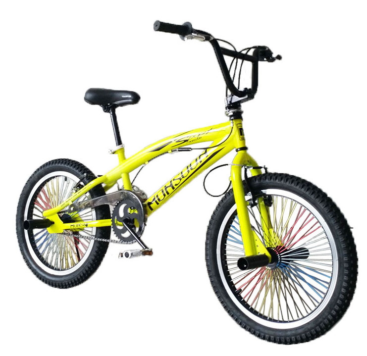 High quality mini wholesale bmx 20 inch fat tire mountain bike cheap BMX Hi-ten steel bikes