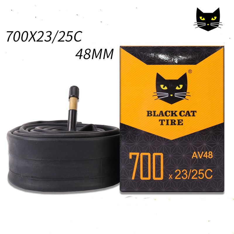 BLACK CAT bicycle tire inner tube 12 18 24 26 27.5 28 29 700c inch for Mountain bicycles bike tyre butyl valve tubes