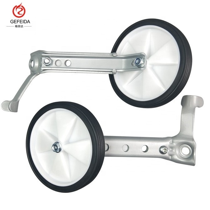 High Quality Bicycle Accessories Adjustable Auxiliary Wheel 16''-22'' inch Child Bicycle Geared Bike Training Wheels