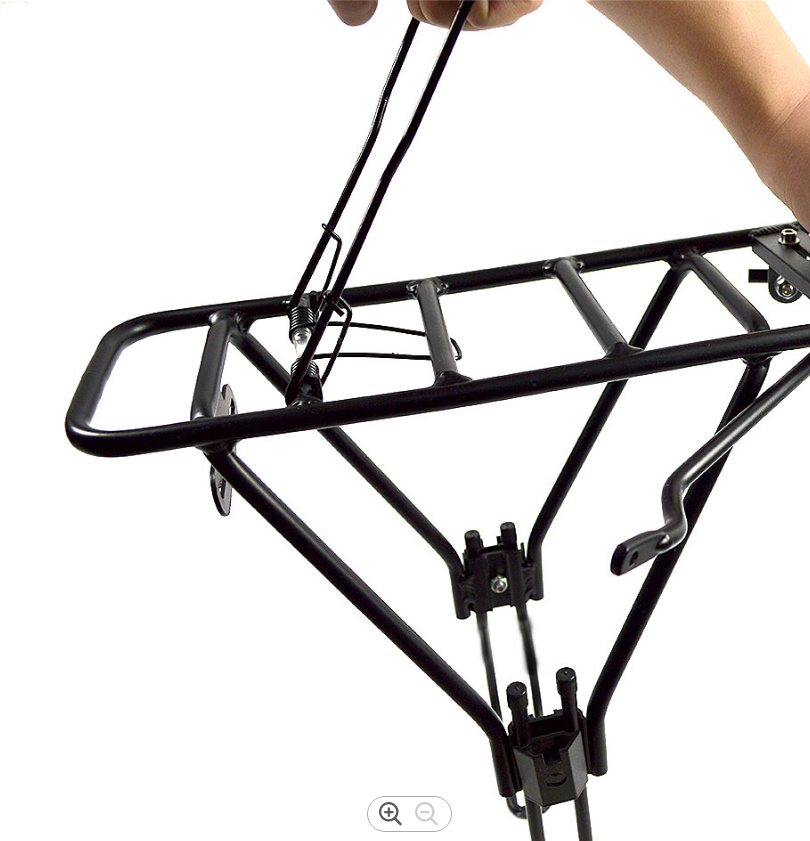 Hot sale Quick Release Bicycle Rear Luggage Cargo Carrier With Reflector Adjustable Aluminum Bike Rear Seat Rack