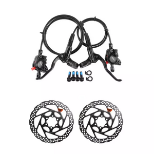 SHIMANO MT200 brake MTB bicycle hydraulic oil disc hydraulic disc brake 4 piston 800/1550/1700mm mountain bike brake bike parts