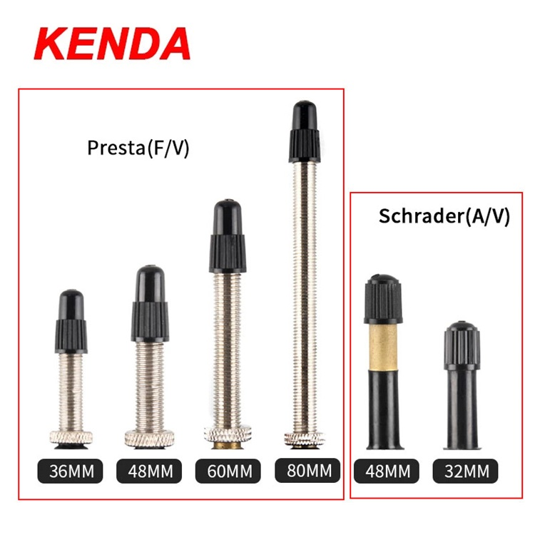 Wholesale KENDA 20/22/24/26/27.5/700c Presta Schrader Valve Bike Inner Tube Tire for Bike