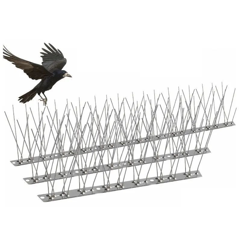 high quality Pigeon Repellent Spikes Stainless Steel Bird Repellent Spikes