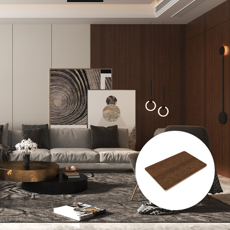 Acoustic Slat Panel Wood Panel Soundproof Insulation Modern Interior Bedroom Wall Decoration Wall Accent Panels