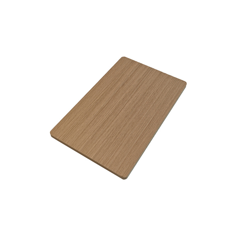 Interior Hotel Plate 1220X2600mm Rock Grain Veneer Wood Wall Panel Sheet