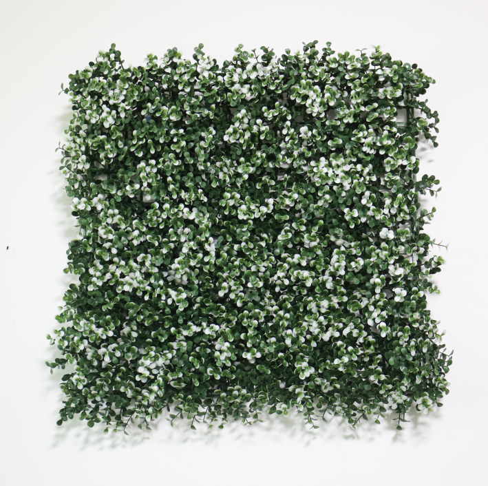 GM Grass Wall Panels Artificial Plants Wedding Backdrop  20 x 20 Inch Boxwood Panels Privacy Hedge Screen for Wall Decor