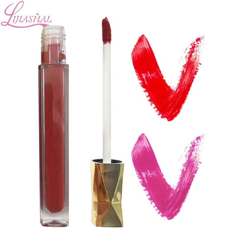 Wholesale liquid lipstick matte private label high pigment lipstick with private labels