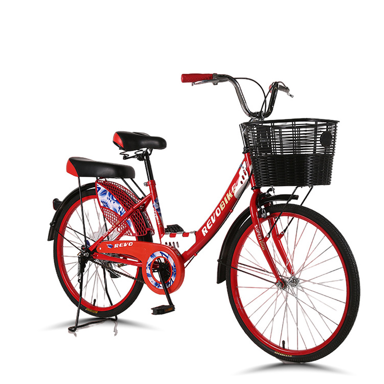 2023 new model biscle bicycle 24inch high carbon steel city bike for adult light weight bicycle city bike for women