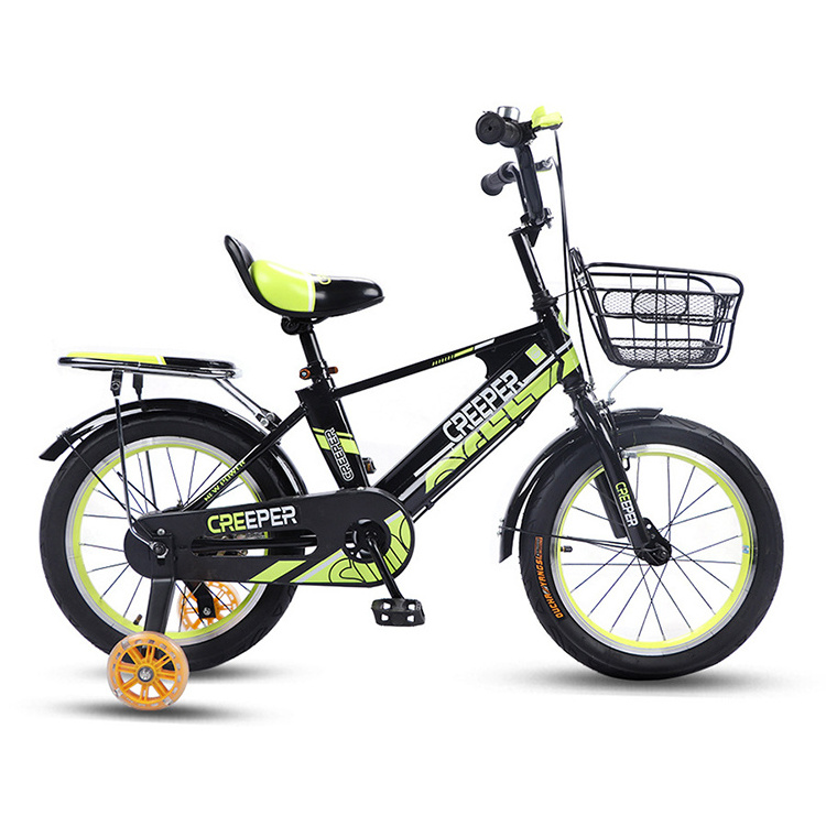 Kids Bike Bicycle Customized Children Bicycle Mountain Bike 12 Inch Colored  Steel Bead Training Frame Logo Wheels