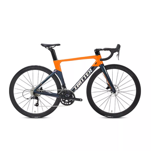 Twitter AURORA Disc road bicycle superlight 22Speed racing carbon road bike with disk brake and Integrated Handlebar