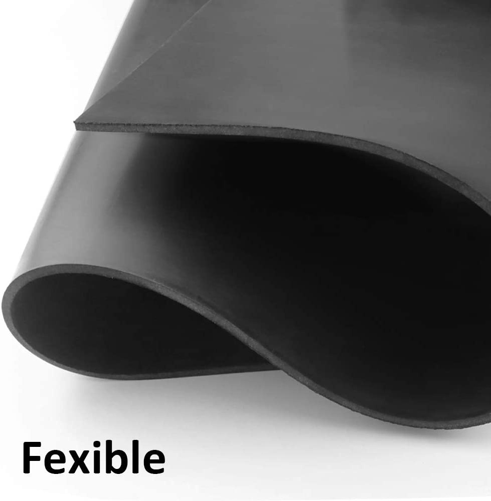 Neoprene/epdm Rubber Sheet Rolls Solid Rubber Strips Use for Gaskets DIY Material, Supports,Leveling,Sealing,Protection,Abrasion