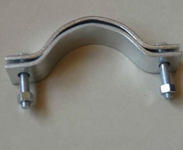 Hot dip galvanized pole clamp CA type pole bracket with bolts and nuts pole clamp power line accessories