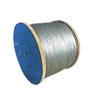 7 Wire 9 53Mm Low Relaxation Post Tensioned Cable Pc Steel Stranded Galvanized Steel Wire For Building Construction