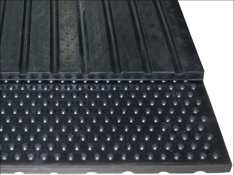 1.22X1.83m Heavy Duty Black Stall Horse Matting SBR Rubber Floor Stable Agricultural Cow Mat