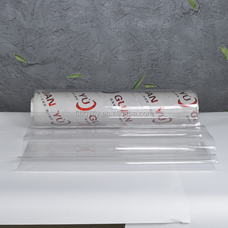 thick plastic roll table cover, clear plastic table cloth pvc sheet