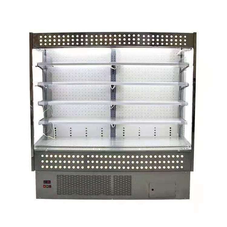 commercial upright multideck  showcase fridge freezer Vegetables refrigerator fruit refrigerator