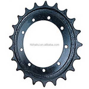 Cat320 E200b E70b Cat345 Excavator Undercarriage Sprockets Rim Sprocket and Chain For Caterpillar