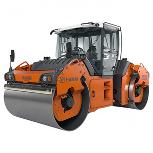 High quality Road Machine 14ton 15ton Double steel wheel roller HD138i affordable and durable HAMM Road Roller