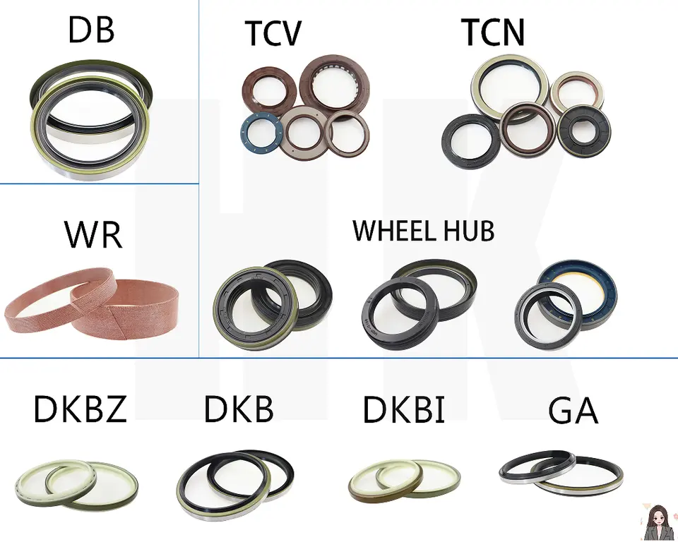 High Pressure Ball Race wheel bearing seal TCN oil seal cover Rubber NBR FKM truck grease seal AP2659E