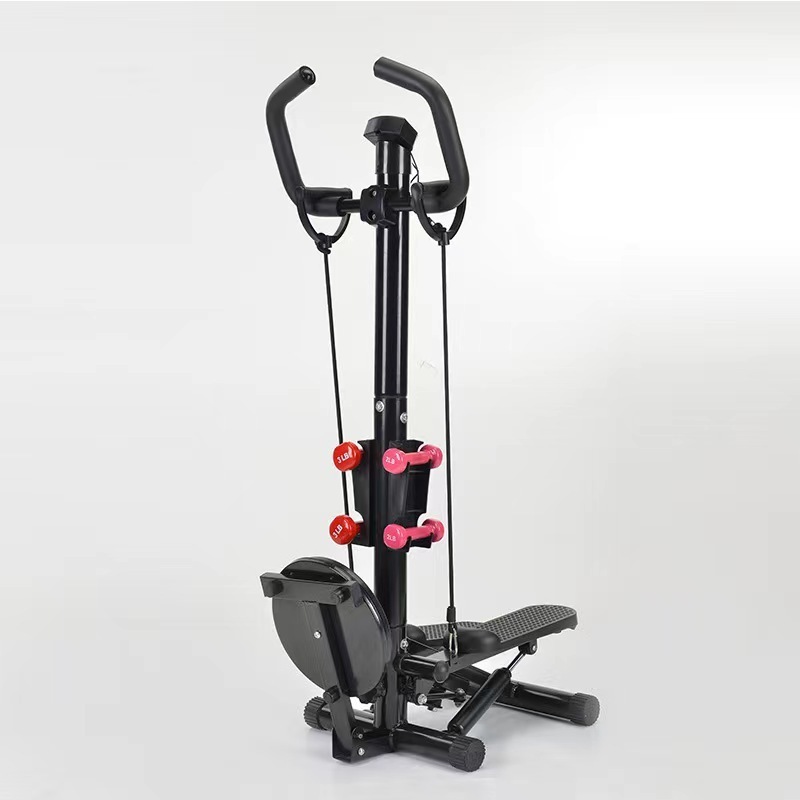 Portable Cardio Workout Foot Climber Equipment Elliptical Fitness Exercise Mini Handle Gym Machine Twist Stepper