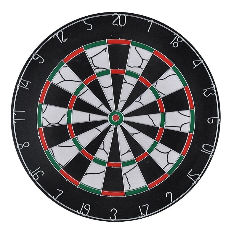 Professional Wholesale Sisal Bristle Dart board with Stainless Steel Darts